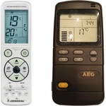 General AEG RC 436600, KWi 24 HW - луксозно с подсветка дистанционно управление (RC 436600, KWi 24 HW)