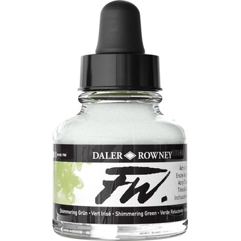 Daler Rowney FW Акрилно мастило Shimmering Green 29, 5 ml 1 бр (160029714)