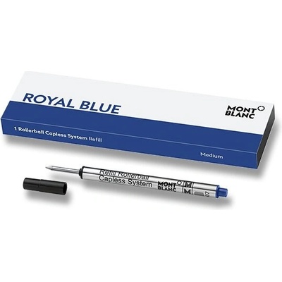 Montblanc Náplň do rolleru bez víčka M 1 ks Royal Blue 128243