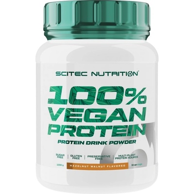 Scitec Nutrition 100% Vegan Protein [1000 грама] Лешник-Орех