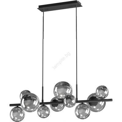 Onli - Пендел PALOMA 10xG9/10W/230V черен/опушен (OL0490)