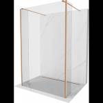 Mexen Kioto свободно стояща душ кабина 130 x 30 x 30 см, прозрачна, четкана мед - 800-130-030-222-65-00-030 (800-130-030-222-65-00-030)