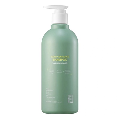 FLOLAND Шампоан против косопад Floland Scalp Enhance Shampoo 500 ml