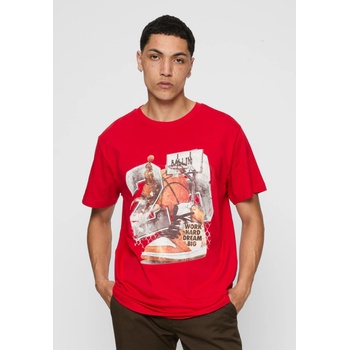 Mister Tee Тениска Vintage Ballin Tee cityred XXLUB-MT1667-00491 - Тъмносив, размер M