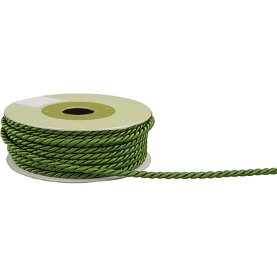 Provázek polyesterový 4mm x 4,6m vzor 2040 500-ZELENÁ