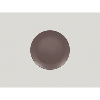 RAK Porcelain Talíř mělký 21 cm hnědá RAK-NFNNPR21CB