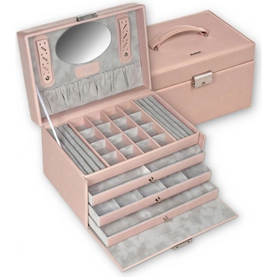 Sacher šperkovnice Lena Pastello 77_107_560221 růžová