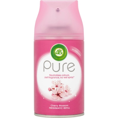 Air Wick Freshmatic pure náplň do osviežovača vzduchu kvety čerešní 250 ml
