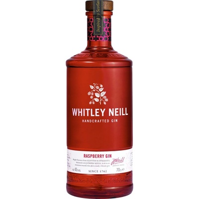 Whitley Neill Raspberry Gin 43% 0,7 l (holá láhev)