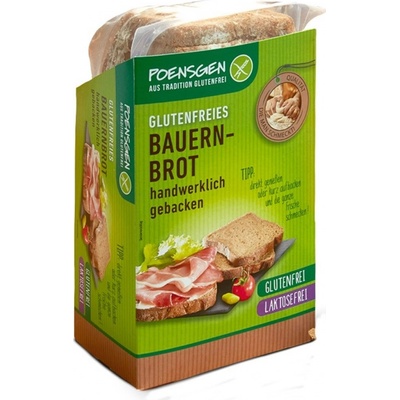 Poensgen Farmářský krájený chléb bez lepku a bez laktózy 400 g