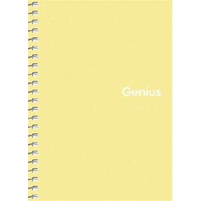 SHKOLYARYK Špirálový zošit Genius Pastel štvorčekový A6 PP dosky A6 08