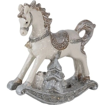 Clayre & Eef Dekoratívna soška hojdacieho koňa