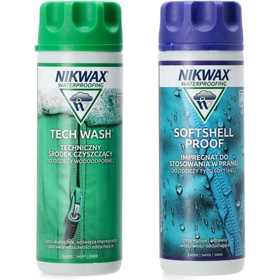 NIKWAX Tech Wash a impregnace Softshell Proof 300 + 300 ml