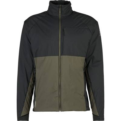 Stoic Мъжко вълнено яке Stoic MountainWool60 JokkmokkSt. Hybrid Jacket Insulation jacket - Black / Dark Olive (005-6565-0113)