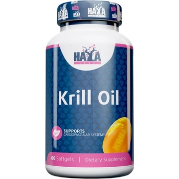 Image 1 of Haya Labs Krill Oil Double Strength 500 mg [60 Гел капсули]