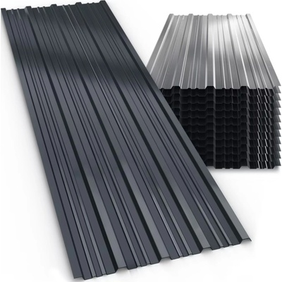 Gardebruk Trapézový plech Aron 109586 129 x 46 cm antracit 12 ks