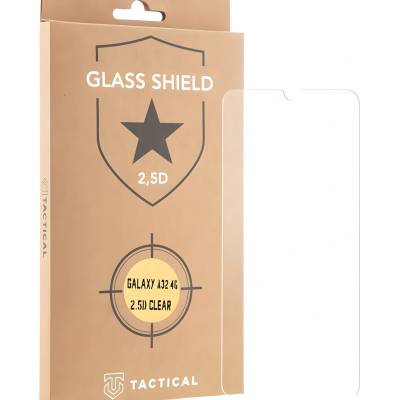 Tactical Glass Shield 2.5D стъклен протектор за Samsung Galaxy A32 4G - Прозрачен KP25843