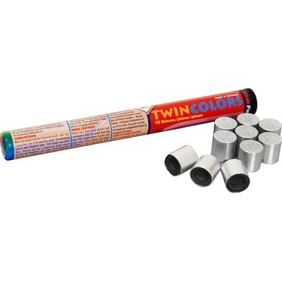 Světlice do plynovek Zink Twin color 10 ks