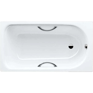 KALDEWEI Advantage - Правоъгълна вана Saniform Plus Star 344, 140x75 см, с отвори за дръжки, бяла 134400010001 (134400010001)