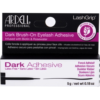 Ardell Brush On Lash Adhesive lepidlo na přírodní a umělé řasy bez latexu černé 5 g