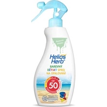 Helios Herb farebný detský sprej na opaľovanie SPF50 200 ml