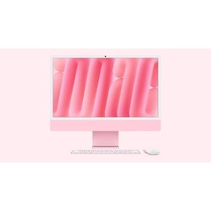 Apple iMac 24" Retina 4.5K Display с Apple M4 с 10-Core CPU, 10-Core GPU, 16GB RAM, 256GB SSD - Pink, Intl. Engl. клавиатура (Дисплей: Nano-texture glass) (mwv43ze/a_imac24-disp-nano-179)