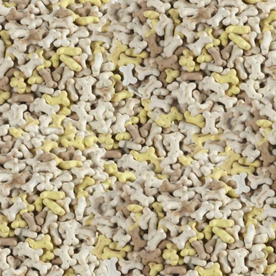 Antos micro bones Vanilla-Кучешко лакомство бисквити микро кокалчета ванилия, 1 кг. плик