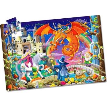 Eurekakids Пъзел, Eurekakids, Фосфоресцираща фантазия, 100 части (EU1050239001)