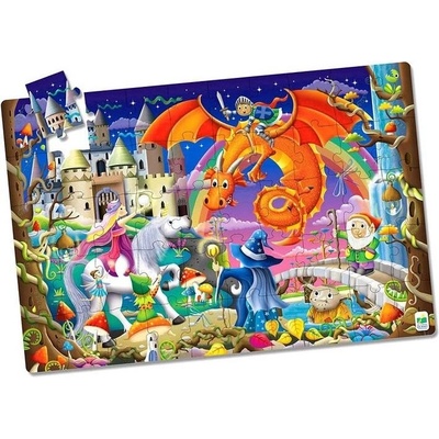 Eurekakids Пъзел, Eurekakids, Фосфоресцираща фантазия, 100 части (EU1050239001)