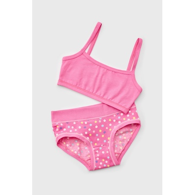 Cotonella Сет от топ и бикини за момичета Polka Dots (AB300I501_set)