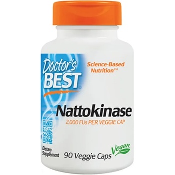 Doctor's Best Nattokinase, 90 капсули, Doctor's Best