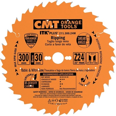 CMT ITK Ultra tenký kotúč univerzálny - D160x1,7 d20(+16) Z24 HM C27116024H