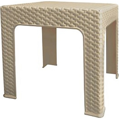 MEGA PLAST Stôl záhradný BISTRO, cappucino 48 cm