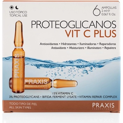 Praxis Proteoglicanos Vit C Plus Ampulky s vitamínem C 6 x 2 ml – Zboží Mobilmania