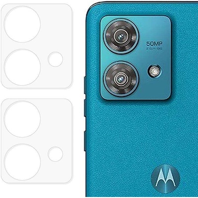 Два броя удароустойчив стъклен протектор за камера за Motorola Edge 40 Neo 5G