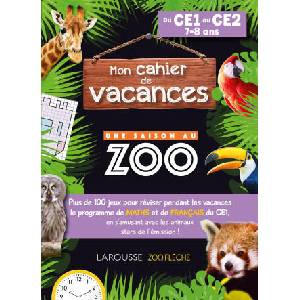Cahier de vacances UNE SAISON AU ZOO CE1-CE2 | Aurore Meyer (2025)