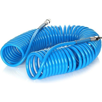 TAGRED TA113 Polyethylenová hadice tlaková, spirálová, 8 mm x 12 mm x 10 m, 8 bar, s rychlospojkami – Hledejceny.cz