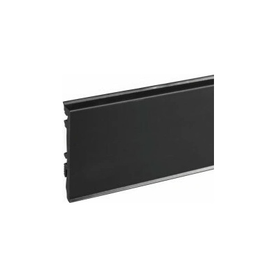 Cezar MASTERLINE 80 Lišta soklová Čierna 2,2 m