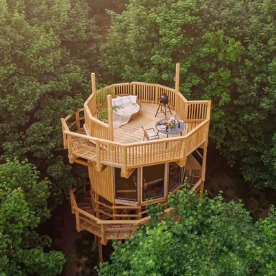Romantický glamping na rozhledně