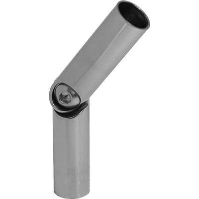 DOPRODEJ spoj s kloubem ø 12 mm (0-60°), leštěná AISI 304