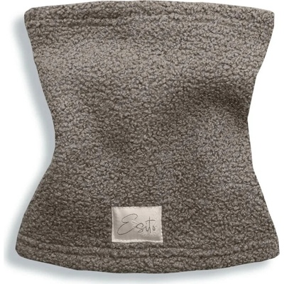 ESITO Zimný nákrčník Teddy fleece double Brown