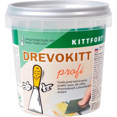 Kittfort Dřevokitt Profi 250 g dub