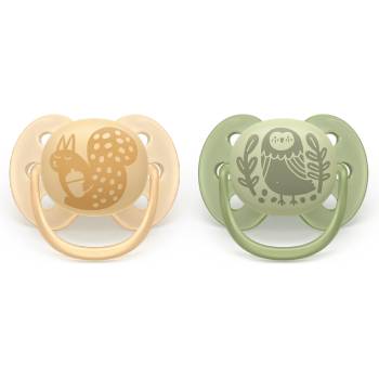 Philips Avent Pacifier Ultra Soft SCF091/46, 6-18 м. , 2 броя (SCF091/46)