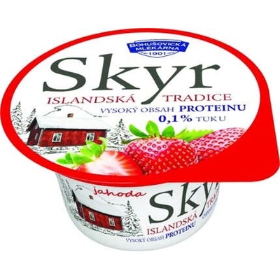 Bohušovická mlékárna Skyr jahoda 130 g