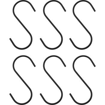 House Doctor Кукички Snap големи черни 6 бр (262000004)