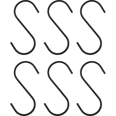 House Doctor Кукички Snap големи черни 6 бр (262000004)