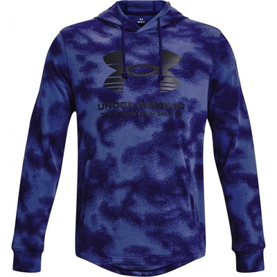 Under Armour RIVAL Terry NOVELTY HD 1377185-468 modrá