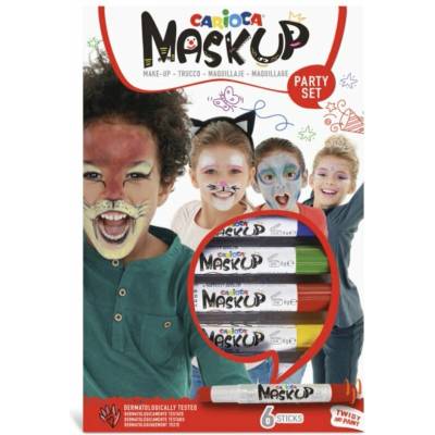 Mask up Party sada 6 ks CARIOCA
