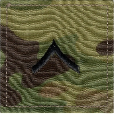 Nášivka hodnosti Private E-2 velcro OCP®