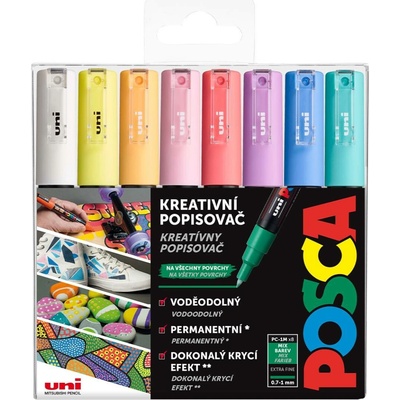 Uni Posca PC-1MR 8 ks